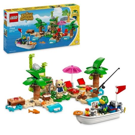 LEGO Animal Crossing 77048 Excursion Maritime d'Amiral, Jouet Créatif 