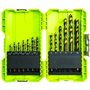 Coffret empilable - RYOBI - 19 forets HSS métal - RAK19HSS2