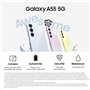 SAMSUNG Galaxy A55 5G Smartphone 128Go Lilas