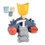 Jouet de bain Smoby Little Smoby Hippo - Toboggan et roues pour bébé d