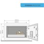 Coffre-fort Électronique - YALE - YSV/170/DB2 - Compact 3.8L - 170x230
