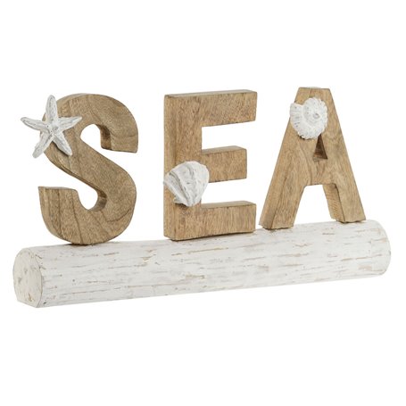 Figurine Décorative Home ESPRIT Sea Blanc Naturel méditerranéen 47 x 8