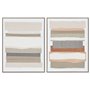 Cadre Home ESPRIT Abstrait Urbaine 62,3 x 4,5 x 82,3 cm (2 Unités)
