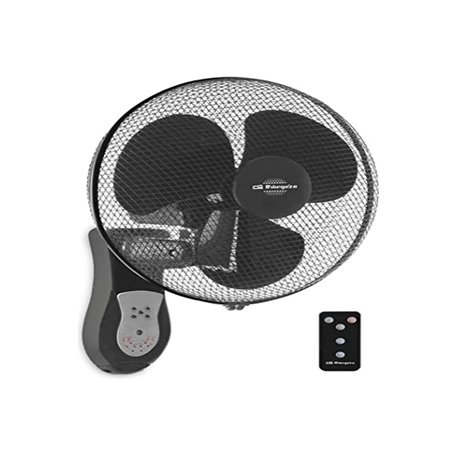 Ventilateur Mural Orbegozo WF0243 Noir 40 W