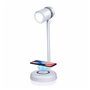 Lampe LED avec haut-parleur et chargeur sans fil Grundig Blanc Ø 12 x 