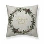 Housse de coussin Muaré Joyeux Nöel 50 x 50 cm