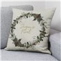 Housse de coussin Muaré Joyeux Nöel 50 x 50 cm