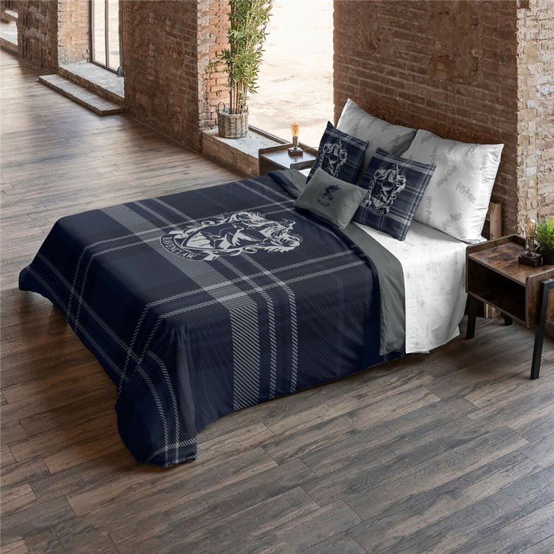 Image secondaire de Housse de Couette Harry Potter Classic Ravenclaw Multicouleur 175 Fils 260 x 240 cm Lit king size