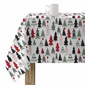 Nappe enduite antitache Muaré Laponia 100 x 140 cm