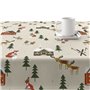 Nappe enduite antitache Mauré Merry Christmas 100 x 140 cm