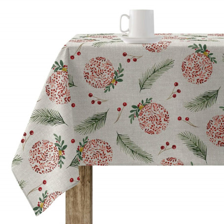 Nappe enduite antitache Mauré Merry Christmas 100 x 140 cm
