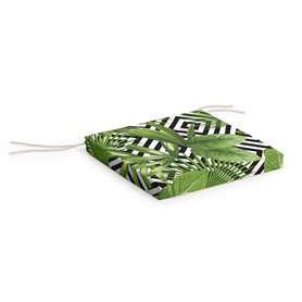 Coussin de chaise Belum 0318-81 40 x 5 x 40 cm Feuille d'une plante