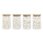 Boîte DKD Home Decor Bambou Verre Borosilicaté Shabby Chic 1 L 10 x 10