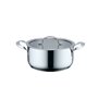 Casserole avec Couvercle Haeger Gris Ø 18 cm