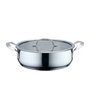 Casserole avec Couvercle Haeger Gris Ø 24 cm