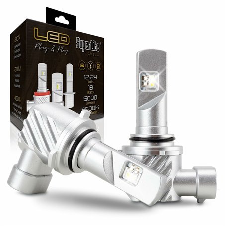 Kit de conversion au Halogène LED Superlite Gold HB4 18 W LED