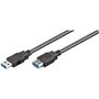 Câble USB Ewent Noir 1 m