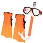 Lunettes de Plongée avec Tube et Palmes Colorbaby (6 Unités)