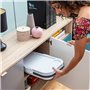 Panier de Pique-nique Pliable avec Couvercle-table Pickning InnovaGood