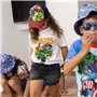 T shirt à manches courtes Enfant Marvel Blanc