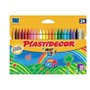Crayons gras de couleur Plastidecor 9203013 24 Pièces Multicouleur