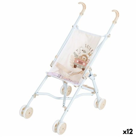 Chaise pour poupées Colorbaby Safari 27 x 56 x 53 cm 12 Unités Pliable