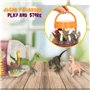 Ensemble de Figurines Colorbaby 19 Pièces Dinosaures Plastique 17 x 9 