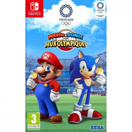 Jeu Nintendo Switch Mario & Sonic aux Jeux Olympiques de Tokyo 2020 62,99 €