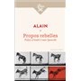 Propos rebelles