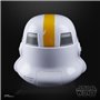 Casque électronique Stormtrooper de la série noire Hasbro Star Wars The Mandalorian (F55485L0)