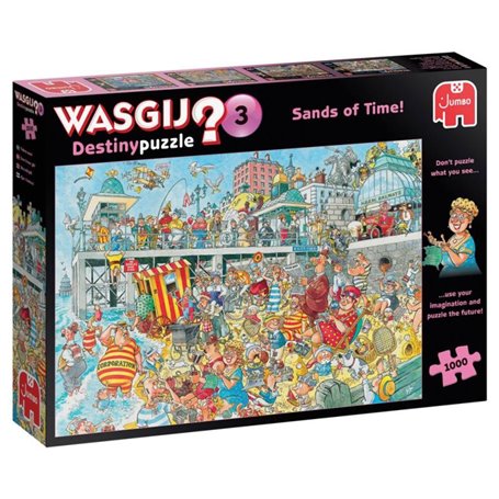 Jumbo Wasgij Destiny 3 Le sable du temps Puzzle de 1000 pièces (81928)