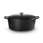 Le Creuset Signature Roaster ovale noir 40cm Schwarz (21178400000430)