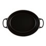 Le Creuset Signature Roaster ovale noir 40cm Schwarz (21178400000430)