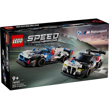 LEGO Speed Champions BMW M4 GT3 & BMW Véhicule de course hybride V8 (76922)