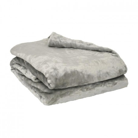 Couverture microflanelle 180x220 cm perle 54,99 €