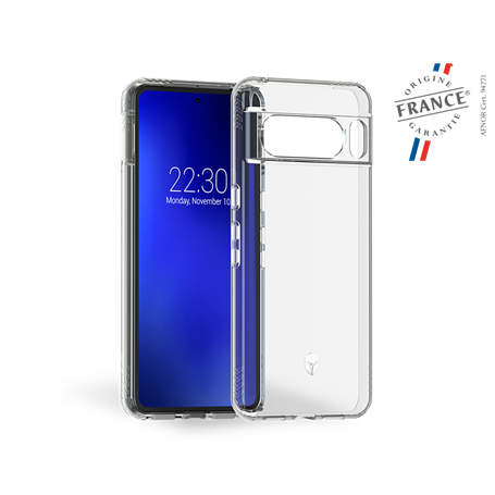 Coque Renforcée Google Pixel 8 Pro PULSE Origine France Garantie Garantie à vie Made for Google - Transparente FR Force Case