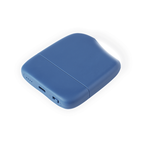 Powerbank 5000 mAh + Câble Multi Ice-P 28% Plastique recyclé Bleu Xoopar