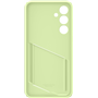 Coque Samsung G A35 5G souple Ultra fine avec porte-carte intégré Vert Clair Samsung