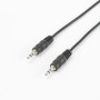 C ble Jack Male/Male 3.5mm - Longueur 1.5M - Noir - en sachet