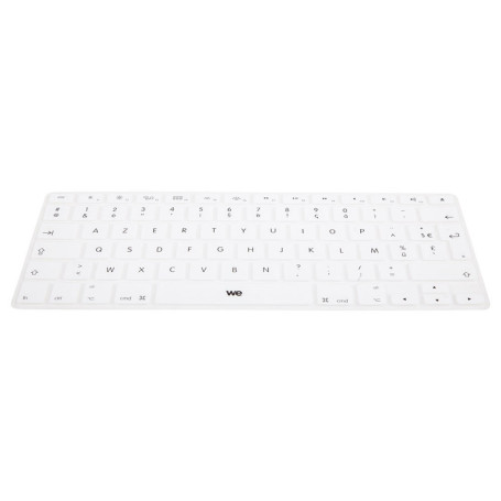Clavier de protection pour Macbook Blanc. Compatible Macbook Air 13 Pro 13 Retin
