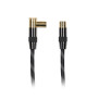 C ble coaxial M le/Femelle coud  90  2 m 85dB Fiches or - double blindage
