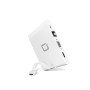 DICOTA Station d'accueil portable Blanc 9-en-1 USB-A/USB-C Plug and play HDMI VG