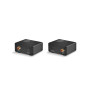 Lindy 70456 extension audio/video Émetteur et récepteur AV Noir
