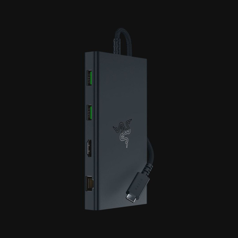 Razer USB-C Dock - 11-Port USB-C Hub - HDMI 4K - son 7.1
