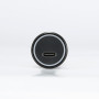 WE Chargeur allume-cigare 1 port USB-C - 20W/3A - avec c ble USB-C/USB-C torsad