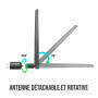CLE WIFI 1200Mbps DUAL BAND USB 3.0 300Mb/s en 2.4G, 867Mb/s en 5G antenne detac
