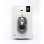 Souris filaire WE 1200DPI , USB, longeur c ble 1.5m finition mtallique noire