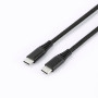 WE C ble USB-C m le/USB-C m le/m le en nylon tress 1.50m - Charge 100W - USB 2.