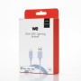 C ble USB/Lightning en silicone - 1m - bleu