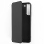 WE Etui folio CLASSIQUE SAMSUNG S22+ Noir: anti-chocs - lger - ultra-fin   fonc